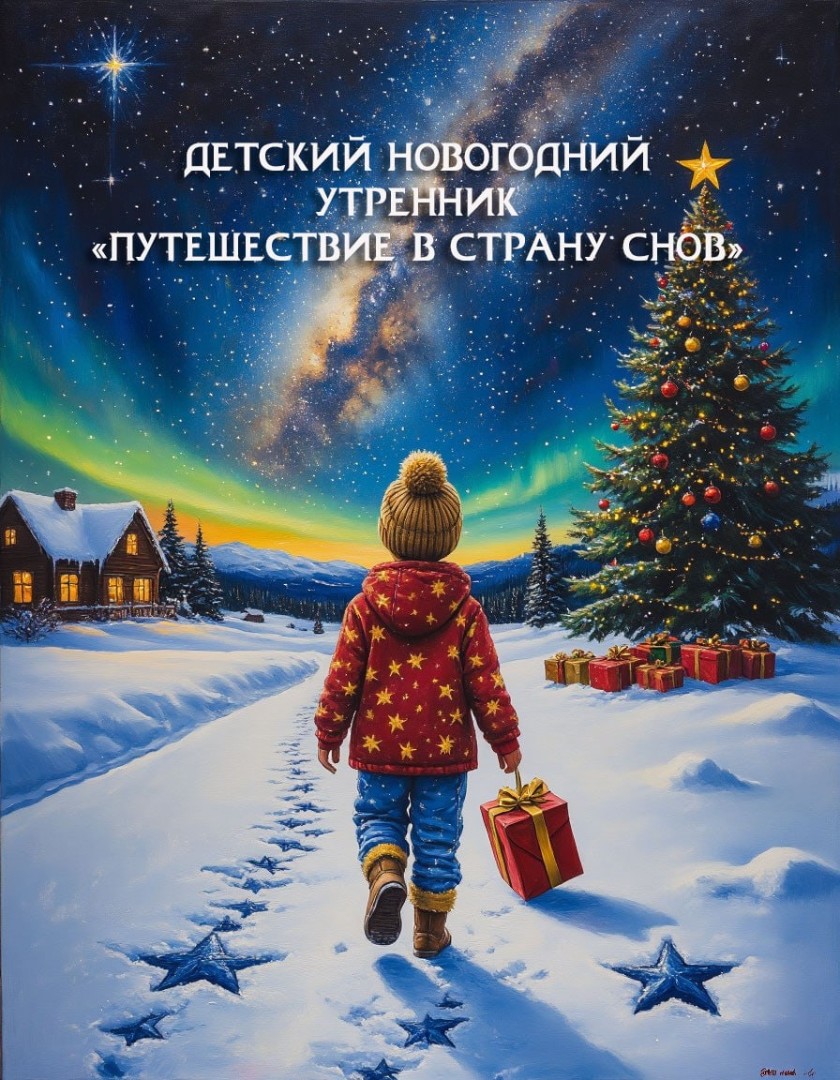 Приглашаем на новогодний утренник в ДК станции Красноярск